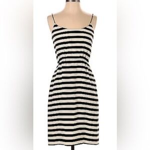 J. Crew Factory Striped Spaghetti Strap Dress
